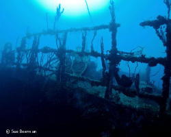 Stern of the Halliburton by Susan Beerman 